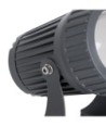 GLOBOSTAR® SPOTFENIA 90134 Αρχιτεκτονικό Σποτ Φωτισμου LED 10W 1150lm 5° DC 24V Αδιάβροχο IP65 Φυσικό Λευκό 4500K Dimmable  - Bridgelux COB Chip - Γκρι Ανθρακί - Μ7 x Π7 x Υ12cm - 3 Χρόνια Εγγύηση
